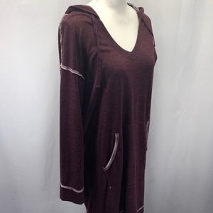 Max Studio Weekend Sweatshirt Dress L Hooded
